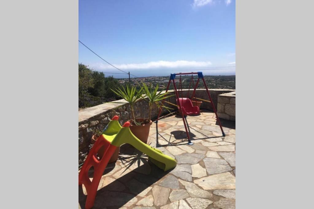 Villa Traditional Tower: Sea View Retreat Areopoli Exterior photo