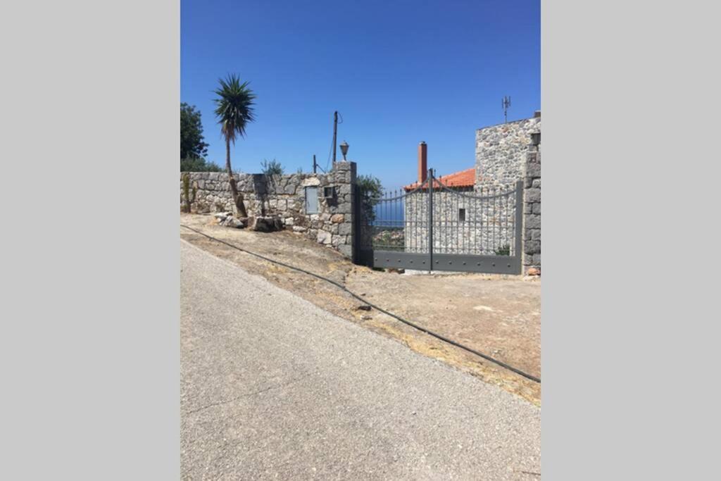 Villa Traditional Tower: Sea View Retreat Areopoli Exterior photo